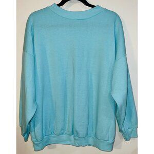 Lorelei Sportswear Large Light Blue Sweatshirt Made In USA